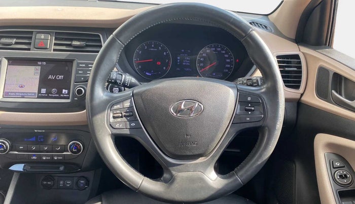 2018 Hyundai Elite i20 ASTA 1.2 (O), Petrol, Manual, 72,246 km, Steering Wheel Close Up