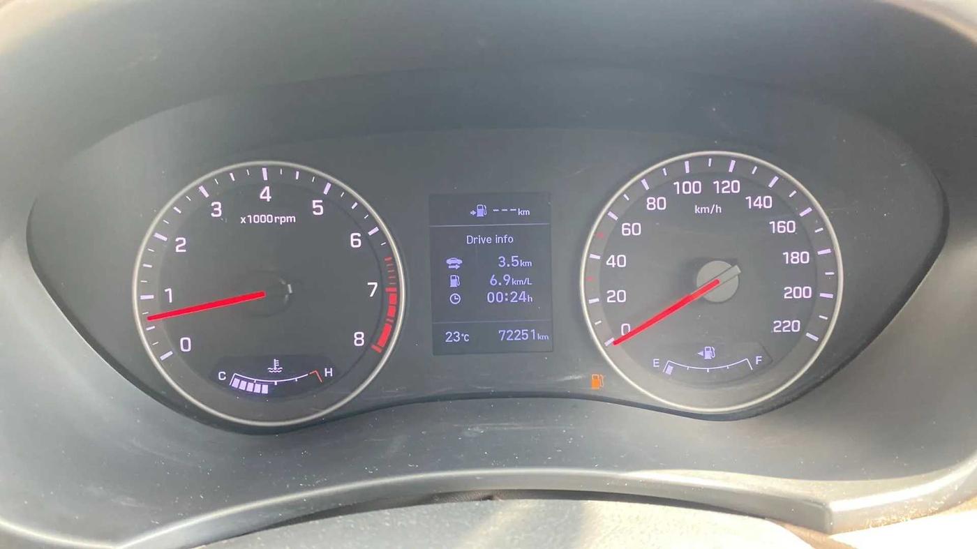 2018 Hyundai Elite i20 ASTA 1.2 (O), Petrol, Manual, 72,246 km, Odometer Image