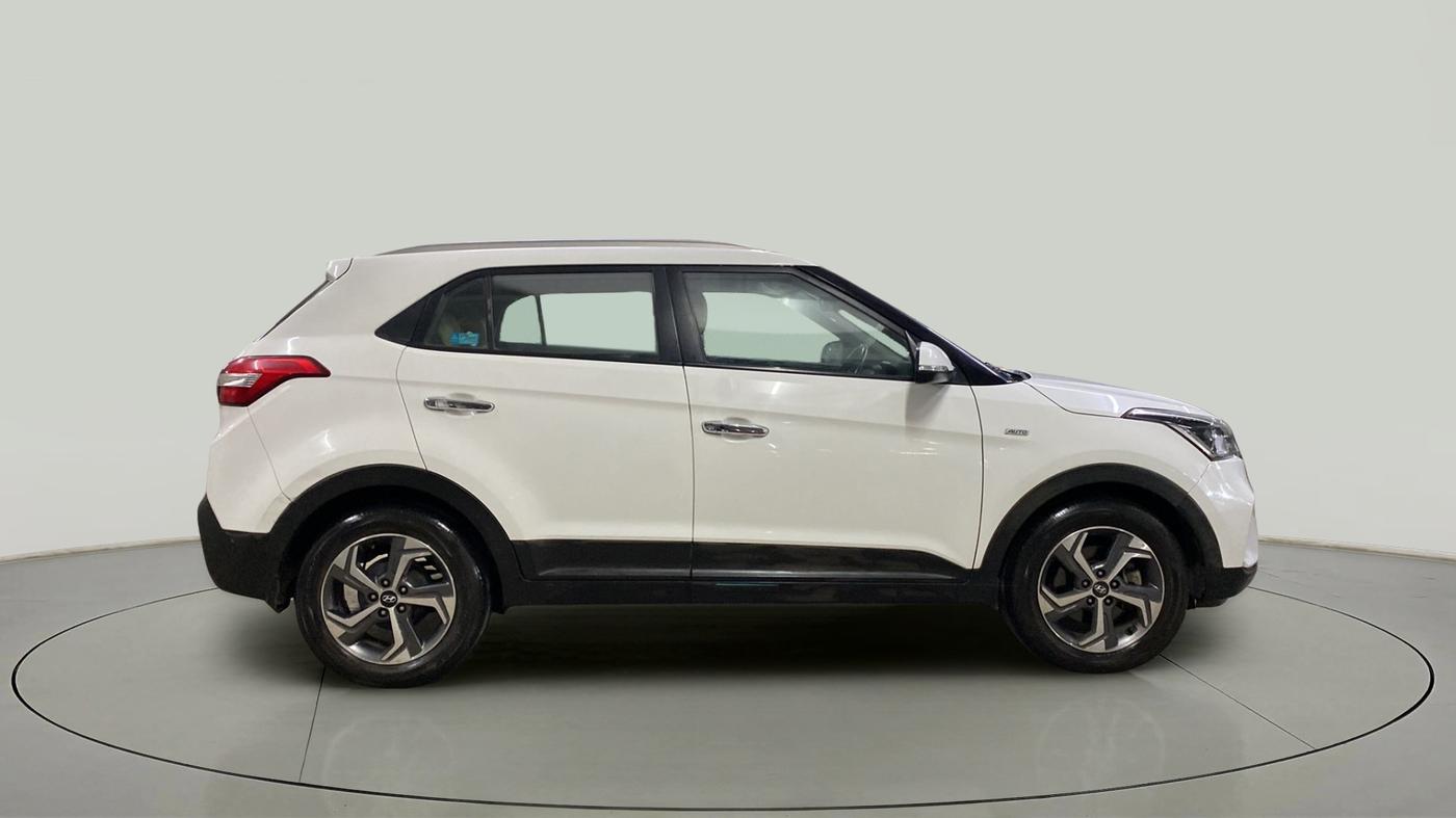 2019 Hyundai Creta SX AT 1.6 PETROL, Petrol, Automatic, 21,618 km, Right Side View