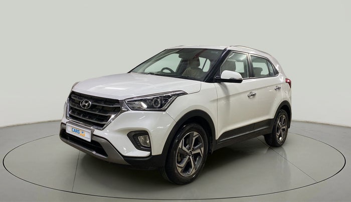 2019 Hyundai Creta SX AT 1.6 PETROL, Petrol, Automatic, 21,618 km, Left Front Diagonal