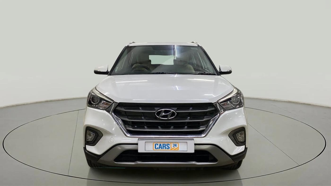 2019 Hyundai Creta SX AT 1.6 PETROL, Petrol, Automatic, 21,618 km, Front