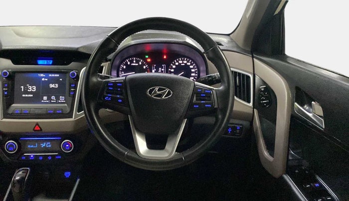 2019 Hyundai Creta SX AT 1.6 PETROL, Petrol, Automatic, 21,618 km, Steering Wheel Close Up