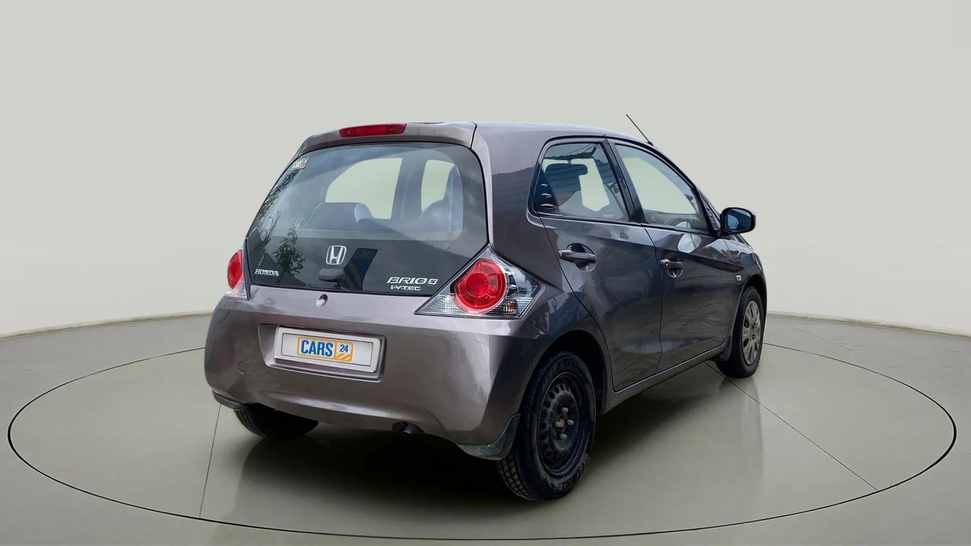 2013 Honda Brio S MT, Petrol, Manual, 80,237 km, Right Back Diagonal