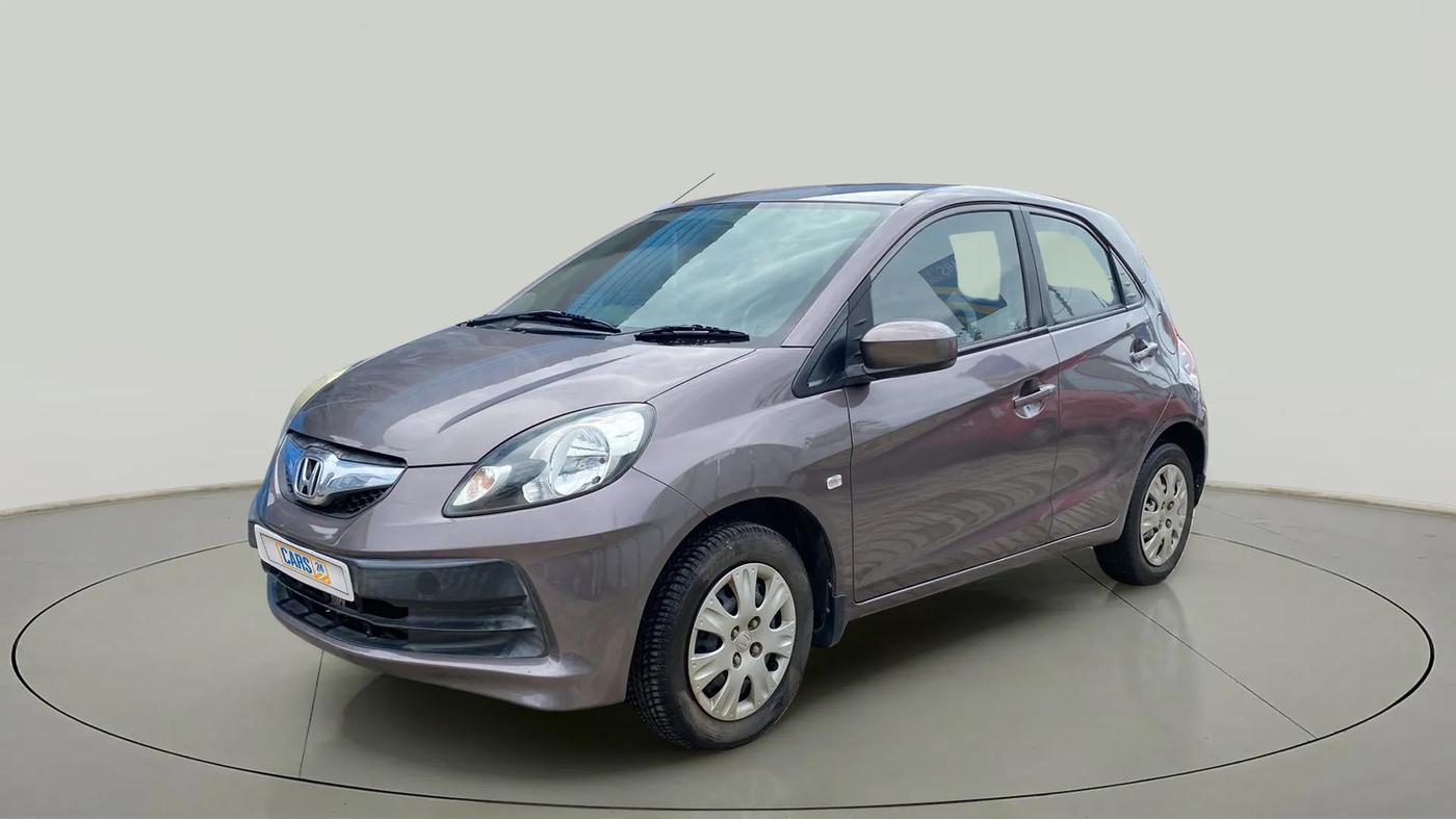 2013 Honda Brio S MT, Petrol, Manual, 80,237 km, Left Front Diagonal