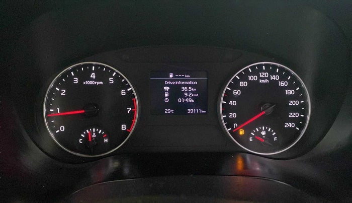 2020 KIA SELTOS GTK 1.4 PETROL, Petrol, Manual, 39,074 km, Odometer Image
