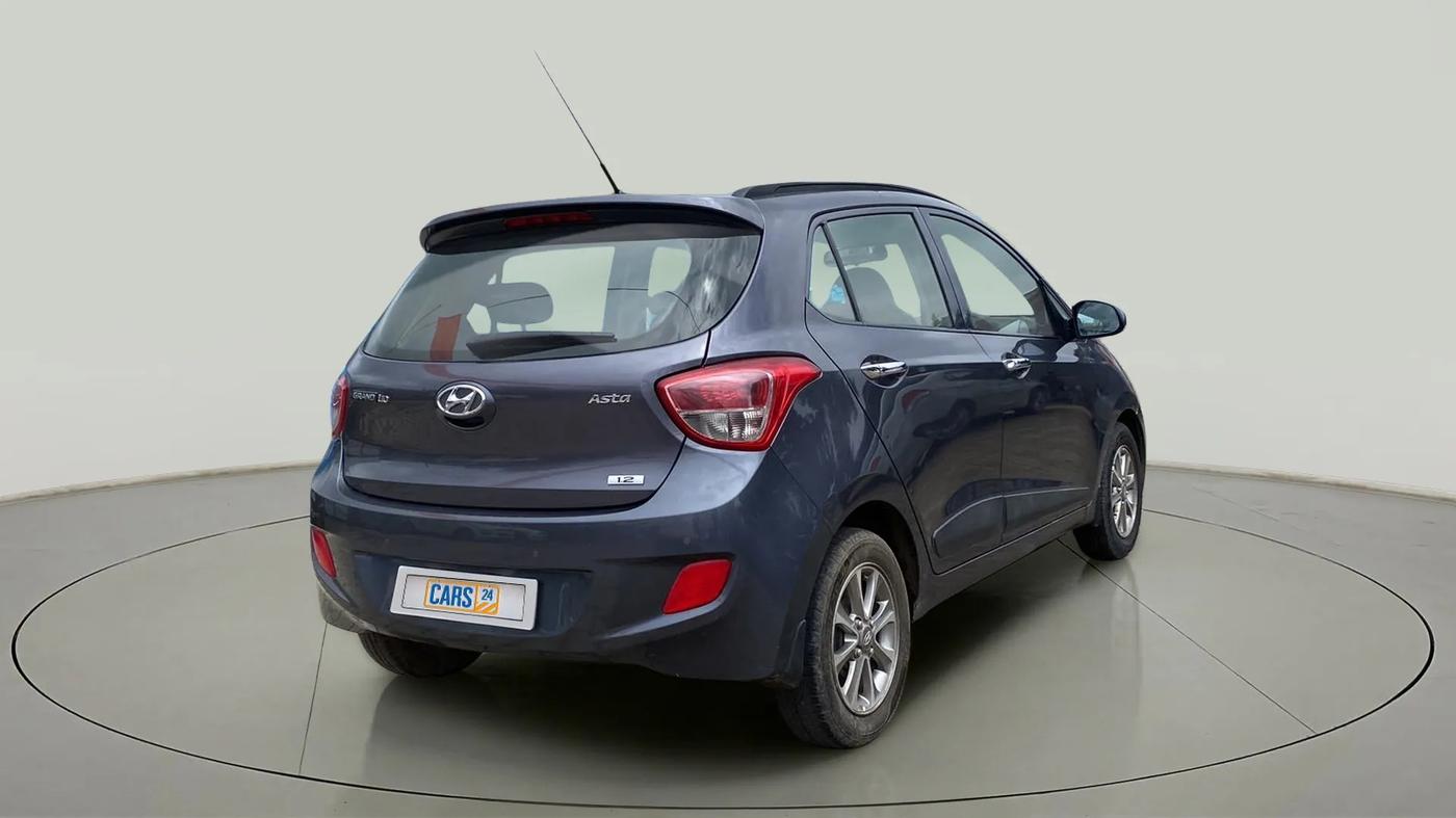 2016 Hyundai Grand i10 ASTA (O) 1.2 KAPPA VTVT, Petrol, Manual, 41,072 km, Right Back Diagonal
