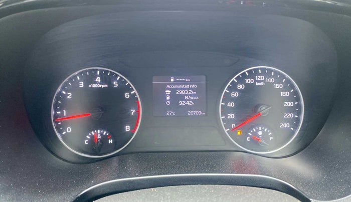 2020 KIA SELTOS HTX 1.5 PETROL, Petrol, Manual, 20,773 km, Odometer Image