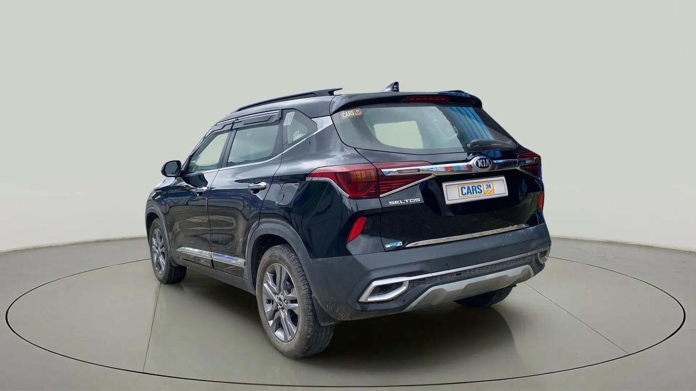 2020 KIA SELTOS HTX 1.5 PETROL, Petrol, Manual, 20,773 km, Left Back Diagonal