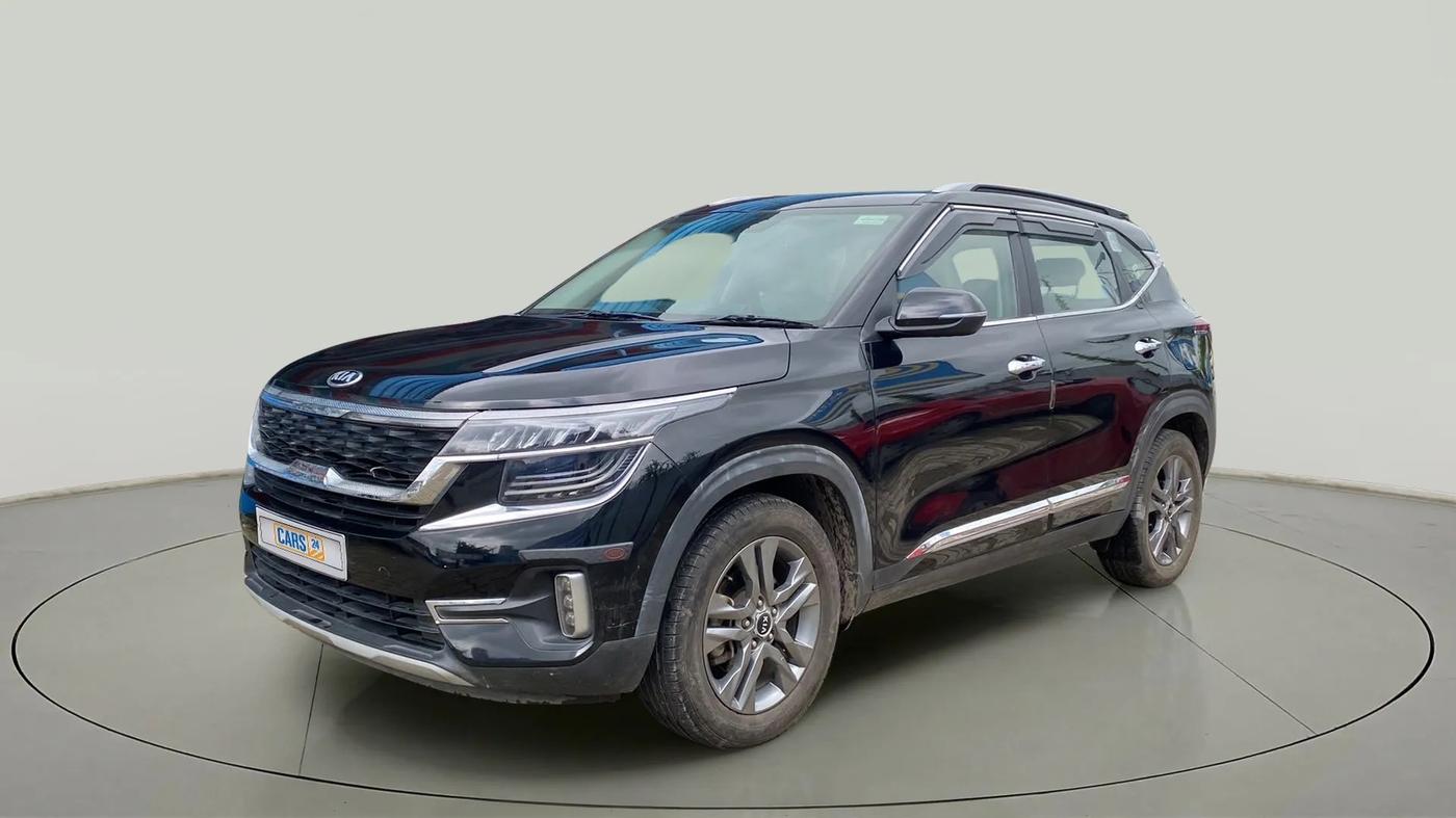 2020 KIA SELTOS HTX 1.5 PETROL, Petrol, Manual, 20,773 km, Left Front Diagonal
