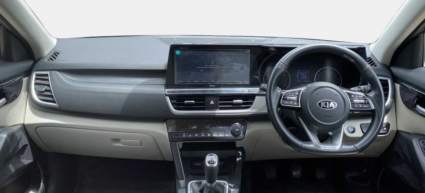 2020 KIA SELTOS HTX 1.5 PETROL, Petrol, Manual, 20,773 km, Dashboard