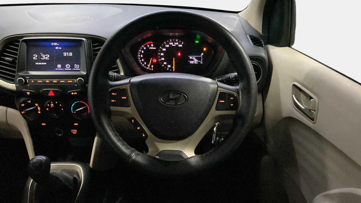 2019 Hyundai NEW SANTRO SPORTZ CNG, CNG, Manual, 20,018 km, Steering Wheel Close Up