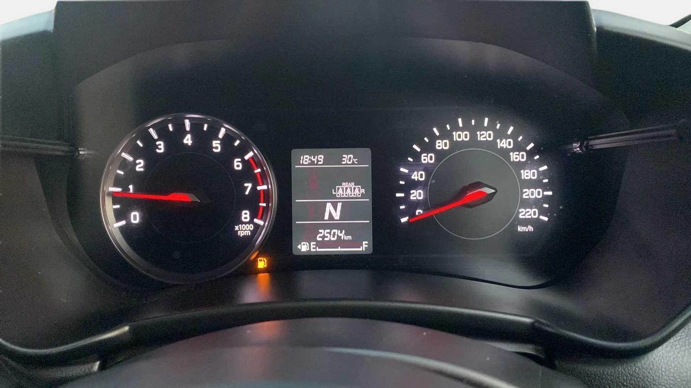 2024 Maruti Swift VXi AMT, Petrol, Automatic, 2,492 km, Odometer Image