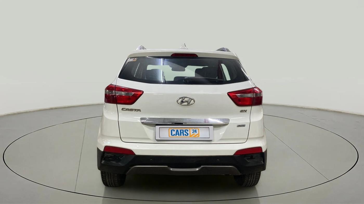 2017 Hyundai Creta SX PLUS AT 1.6 PETROL, Petrol, Automatic, 39,018 km, Back/Rear