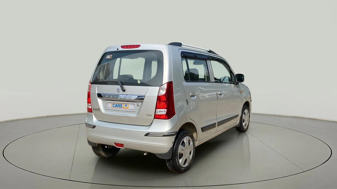 2016 Maruti Wagon R 1.0 VXI, Petrol, Manual, 61,594 km, Right Back Diagonal
