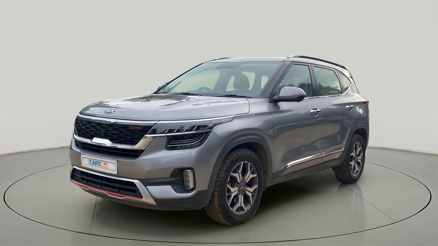 2020 KIA SELTOS GTX PLUS DCT 1.4 PETROL, Petrol, Automatic, 57,704 km, Left Front Diagonal