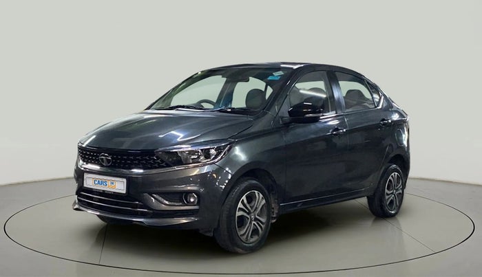 2022 Tata TIGOR XZ PLUS CNG, CNG, Manual, 23,438 km, Left Front Diagonal