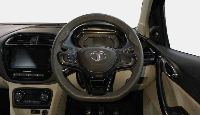 2022 Tata TIGOR XZ PLUS CNG, CNG, Manual, 23,438 km, Steering Wheel Close Up