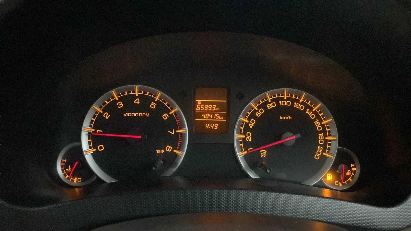 2015 Maruti Swift Dzire VXI, Petrol, Manual, 48,406 km, Odometer Image