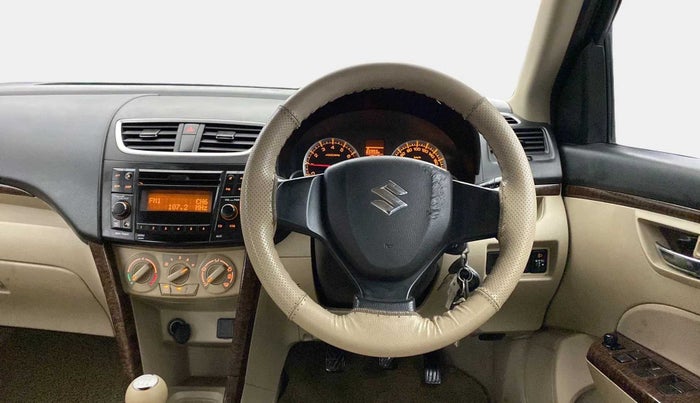 2015 Maruti Swift Dzire VXI, Petrol, Manual, 48,406 km, Steering Wheel Close Up