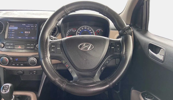 2017 Hyundai Grand i10 ASTA 1.2 KAPPA VTVT, Petrol, Manual, 45,918 km, Steering Wheel Close Up