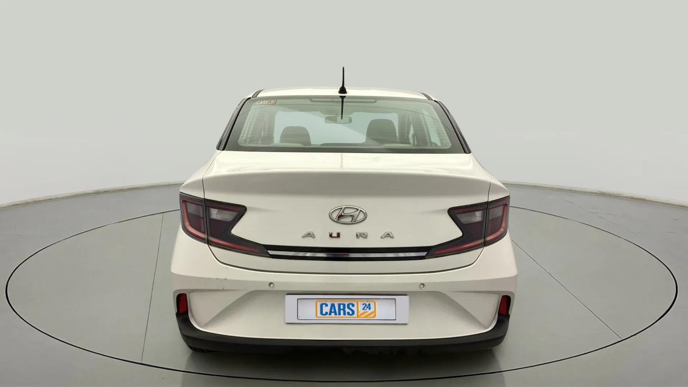 2021 Hyundai AURA S 1.2 AMT, Petrol, Automatic, 18,966 km, Back/Rear