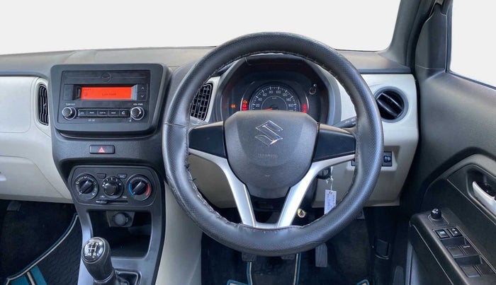 2020 Maruti New Wagon-R VXI 1.0, Petrol, Manual, 2,709 km, Steering Wheel Close Up