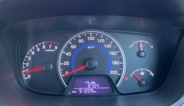 2016 Hyundai Grand i10 SPORTZ 1.2 KAPPA VTVT, Petrol, Manual, 51,176 km, Odometer Image