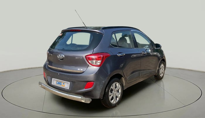 2016 Hyundai Grand i10 SPORTZ 1.2 KAPPA VTVT, Petrol, Manual, 51,176 km, Right Back Diagonal