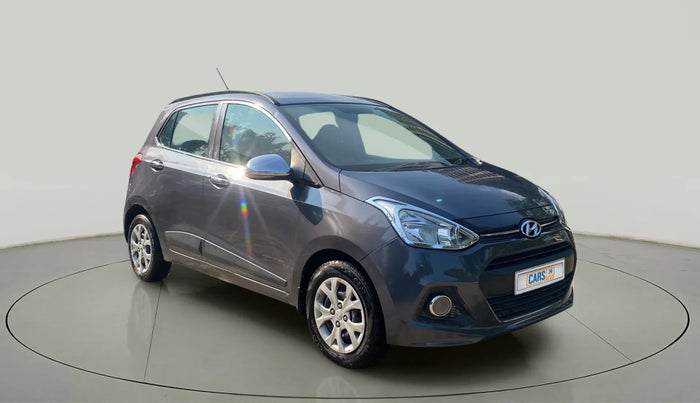2016 Hyundai Grand i10 SPORTZ 1.2 KAPPA VTVT, Petrol, Manual, 51,176 km, Right Front Diagonal