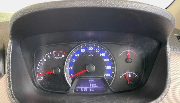 2015 Hyundai Xcent S (O) 1.2, Petrol, Manual, 61,991 km, Odometer Image