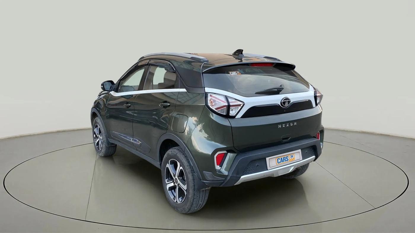 2022 Tata NEXON XZ PLUS PETROL, Petrol, Manual, 20,674 km, Left Back Diagonal
