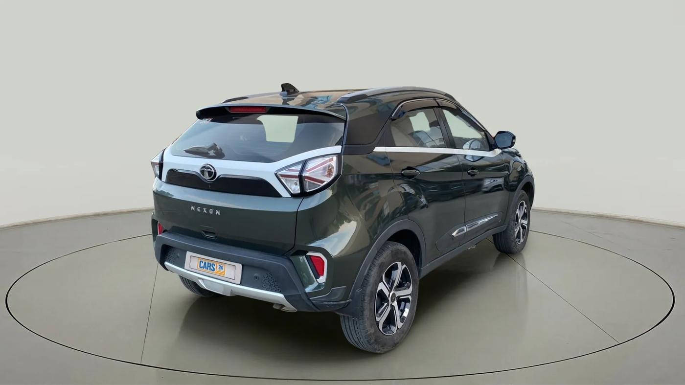 2022 Tata NEXON XZ PLUS PETROL, Petrol, Manual, 20,674 km, Right Back Diagonal
