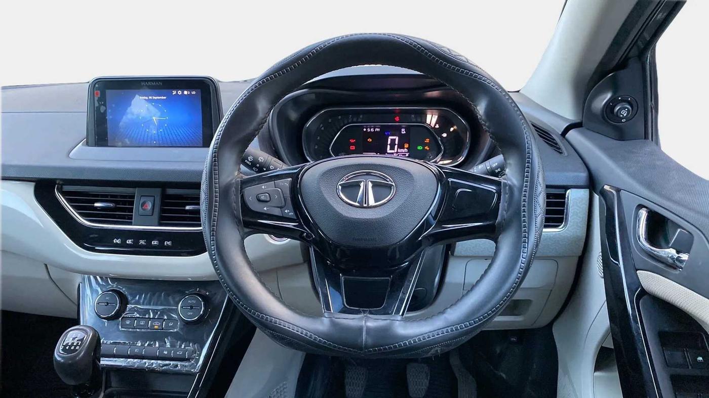 2022 Tata NEXON XZ PLUS PETROL, Petrol, Manual, 20,674 km, Steering Wheel Close Up
