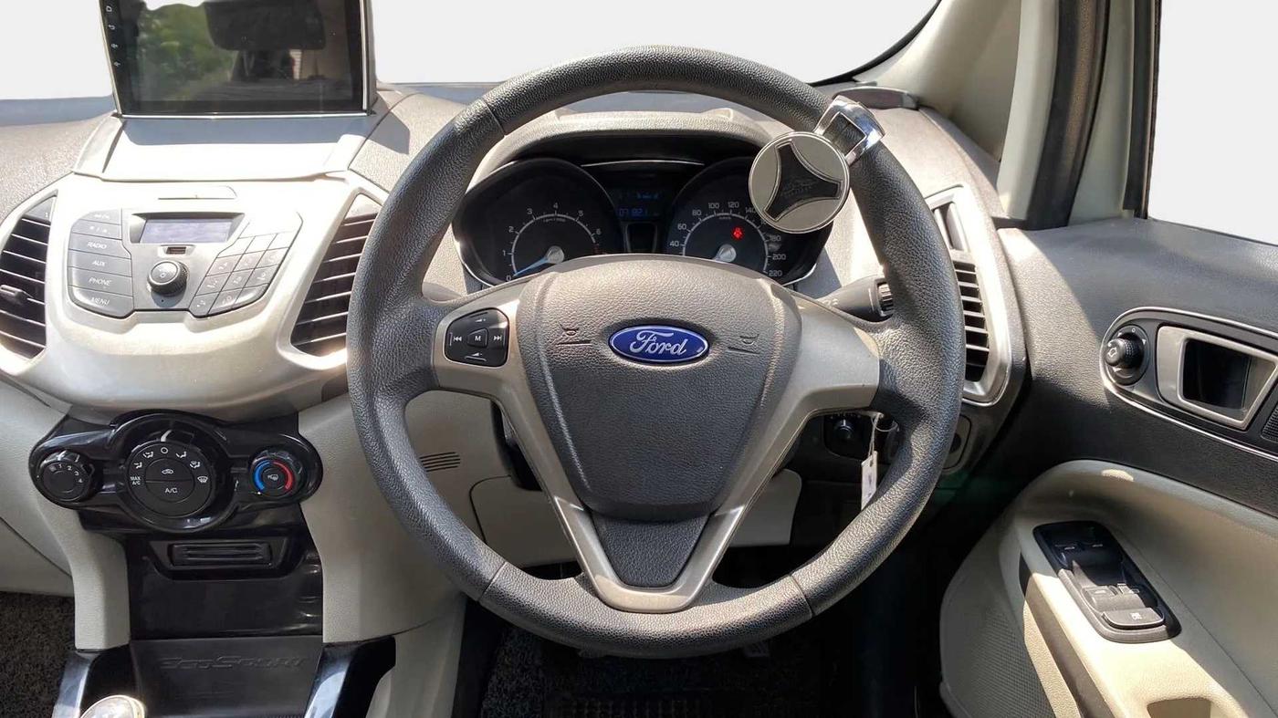2014 Ford Ecosport TREND 1.5L PETROL, Petrol, Manual, 71,962 km, Steering Wheel Close Up