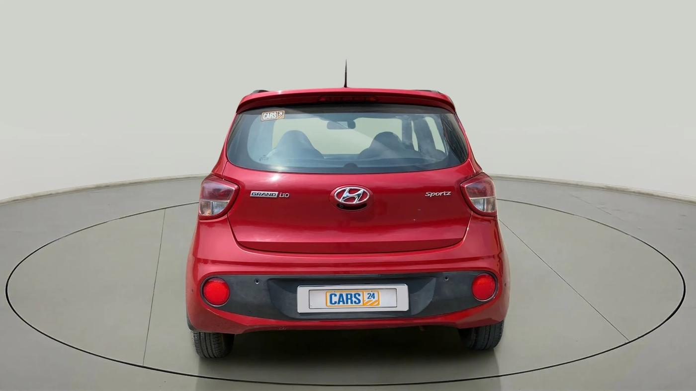 2018 Hyundai Grand i10 SPORTZ 1.2 KAPPA VTVT, Petrol, Manual, 45,558 km, Back/Rear