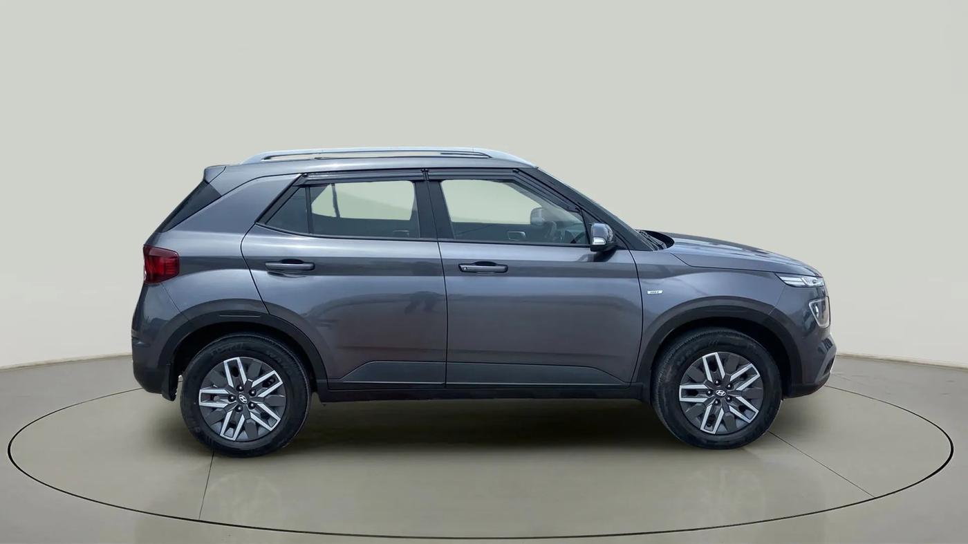 2021 Hyundai VENUE SX 1.0 TURBO IMT, Petrol, Manual, 9,725 km, Right Side View