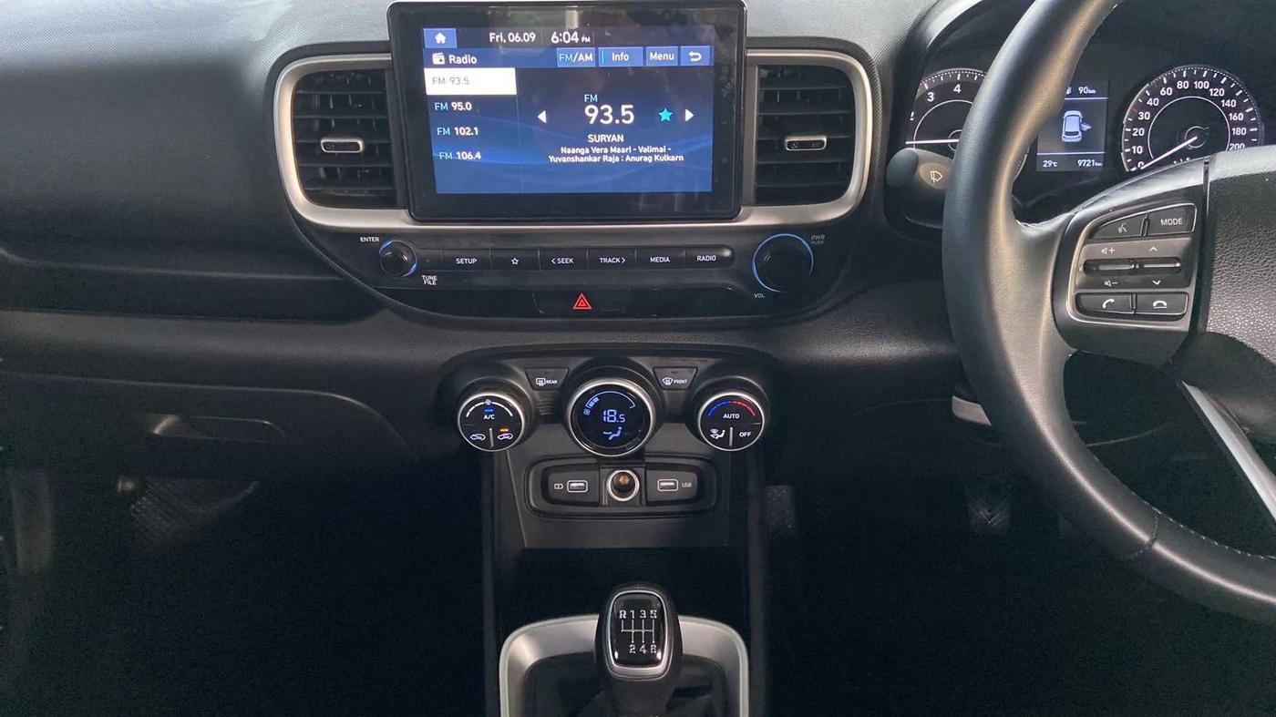 2021 Hyundai VENUE SX 1.0 TURBO IMT, Petrol, Manual, 9,725 km, Air Conditioner