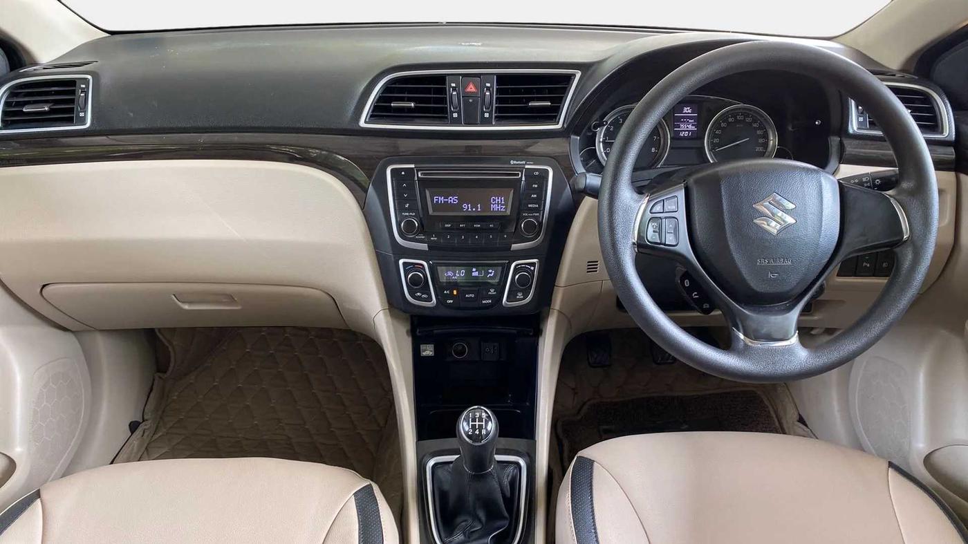 2018 Maruti Ciaz DELTA 1.4 MT PETROL, Petrol, Manual, 75,679 km, Dashboard