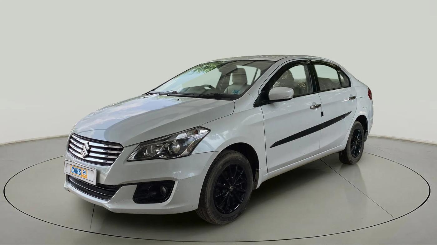 2018 Maruti Ciaz DELTA 1.4 MT PETROL, Petrol, Manual, 75,679 km, Left Front Diagonal