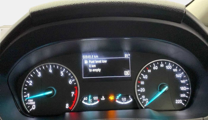 2019 Ford Ecosport TITANIUM 1.5L PETROL, Petrol, Manual, 50,820 km, Odometer Image