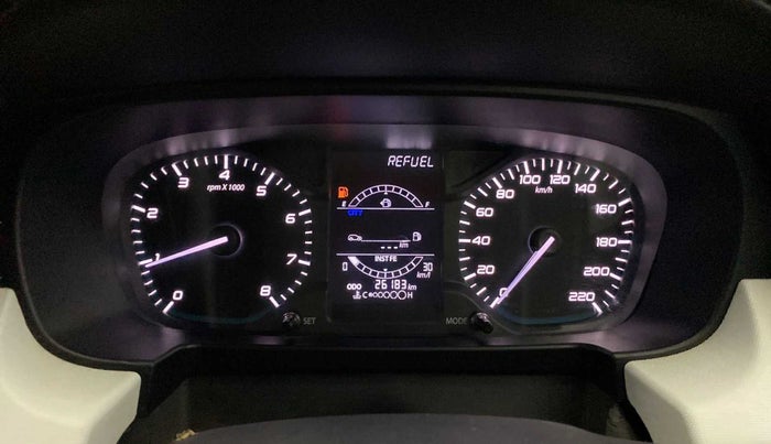 2022 Tata PUNCH ACCOMPLISHED MT, Petrol, Manual, 26,272 km, Odometer Image
