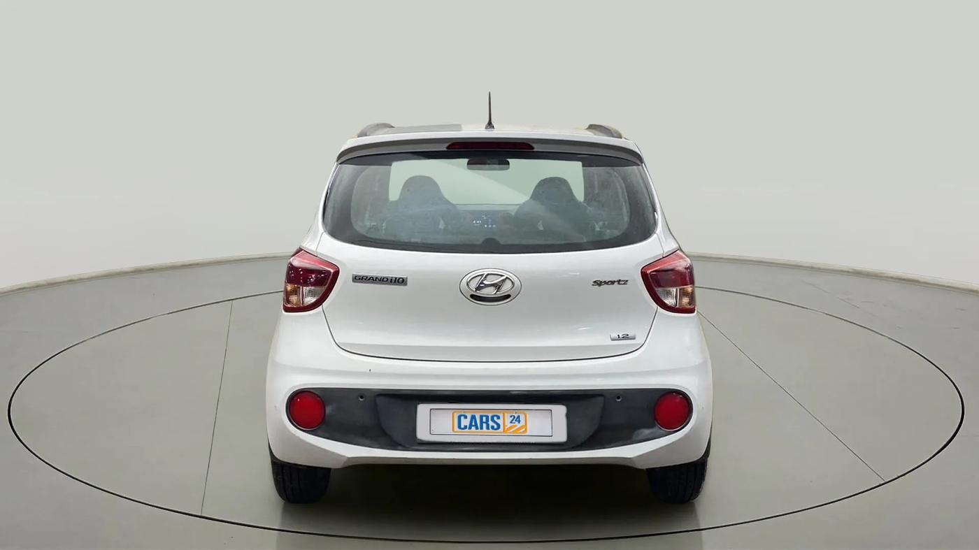 2019 Hyundai Grand i10 SPORTZ AT 1.2 KAPPA VTVT, Petrol, Automatic, 50,736 km, Back/Rear