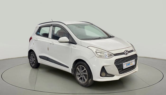 2019 Hyundai Grand i10 SPORTZ AT 1.2 KAPPA VTVT, Petrol, Automatic, 50,736 km, Right Front Diagonal