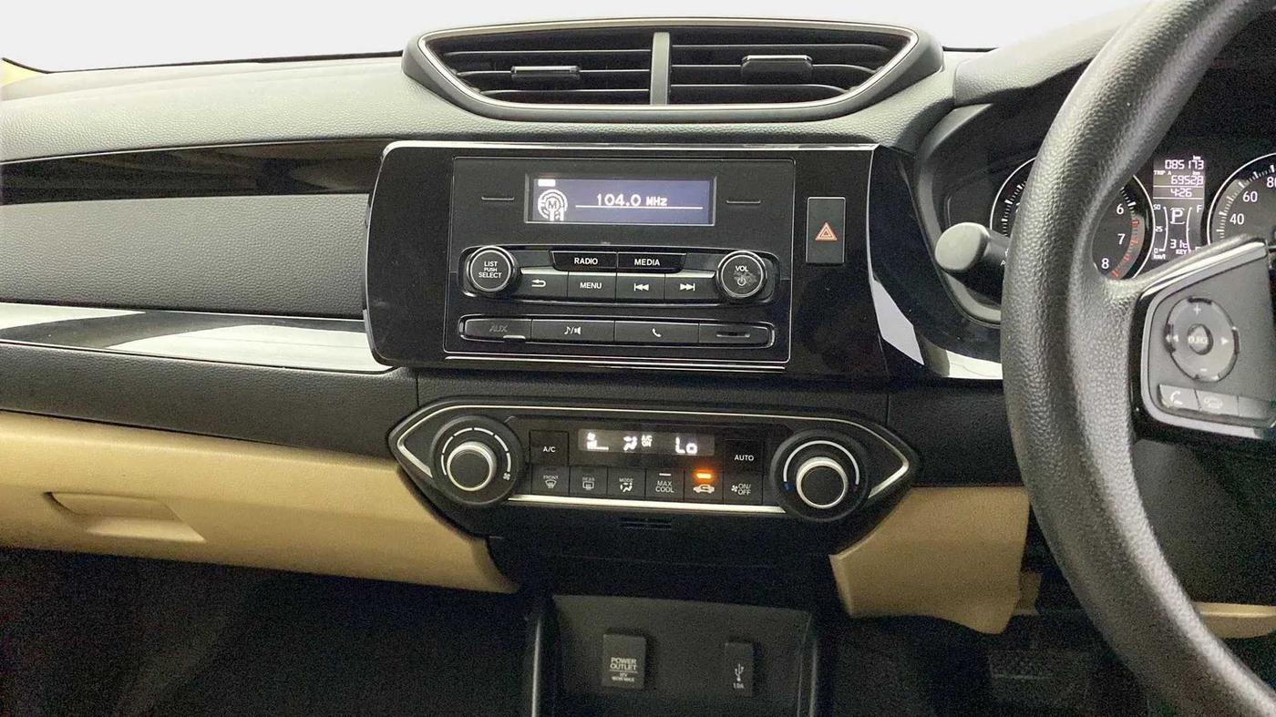 2018 Honda Amaze 1.2L I-VTEC V CVT, Petrol, Automatic, 85,155 km, Air Conditioner