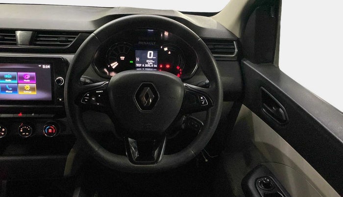2022 Renault TRIBER RXT AMT, Petrol, Automatic, 19,575 km, Steering Wheel Close Up