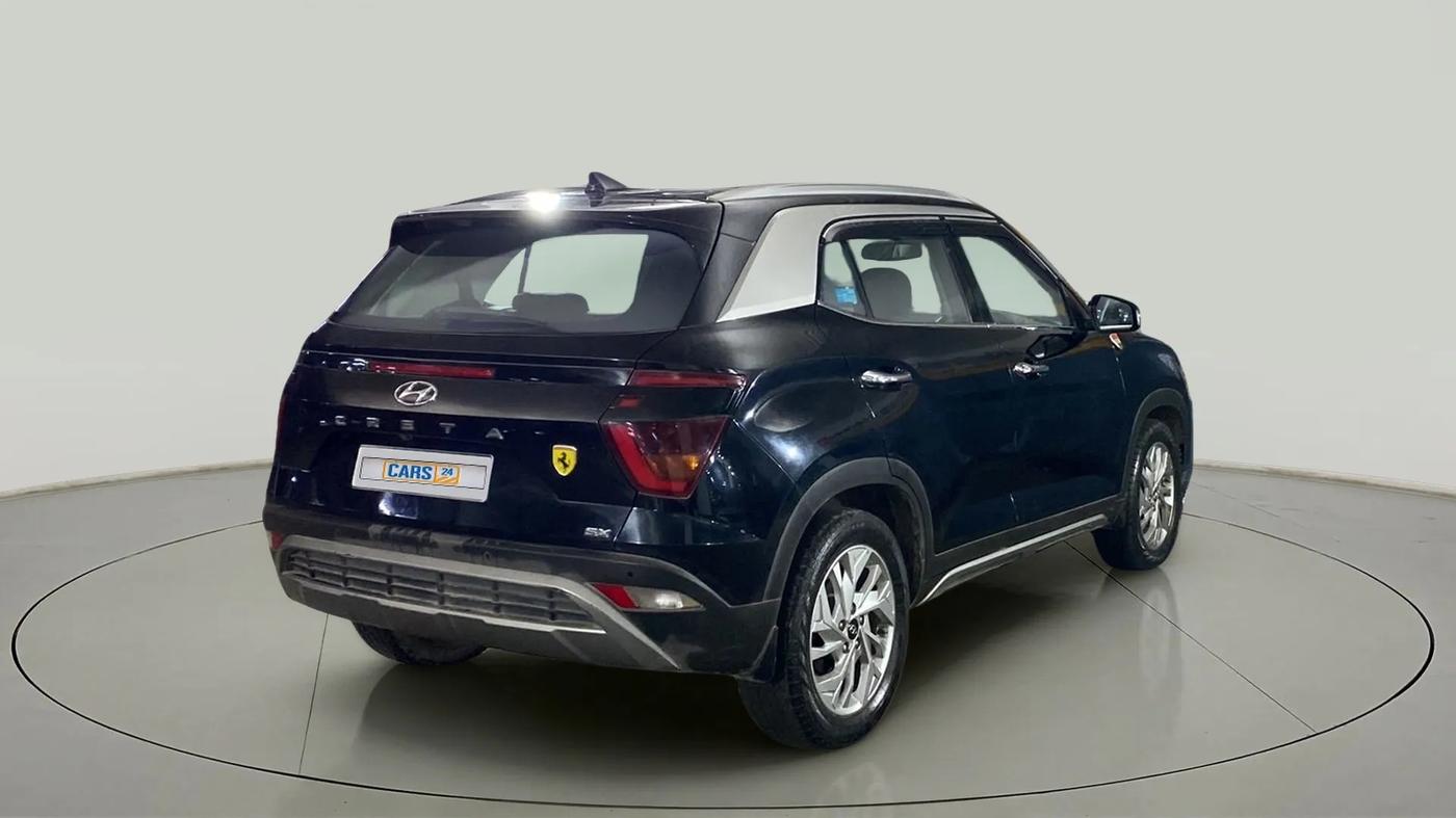 2022 Hyundai Creta SX 1.5 DIESEL, Diesel, Manual, 26,974 km, Right Back Diagonal