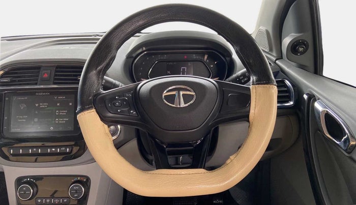 2021 Tata TIGOR XZA PLUS PETROL, Petrol, Automatic, 33,887 km, Steering Wheel Close Up