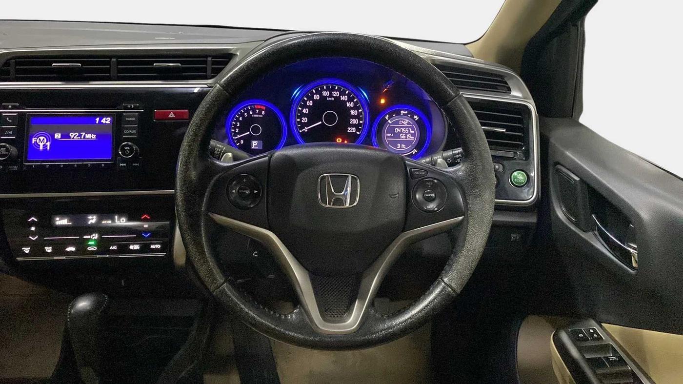 2016 Honda City 1.5L I-VTEC VX CVT, Petrol, Automatic, 47,661 km, Steering Wheel Close Up