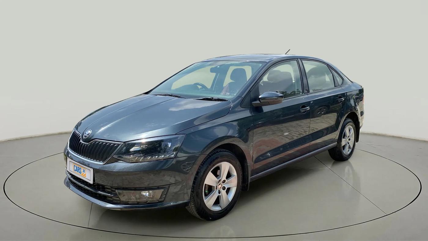 2019 Skoda Rapid AMBITION 1.6 MPI MT, Petrol, Manual, 79,013 km, Left Front Diagonal