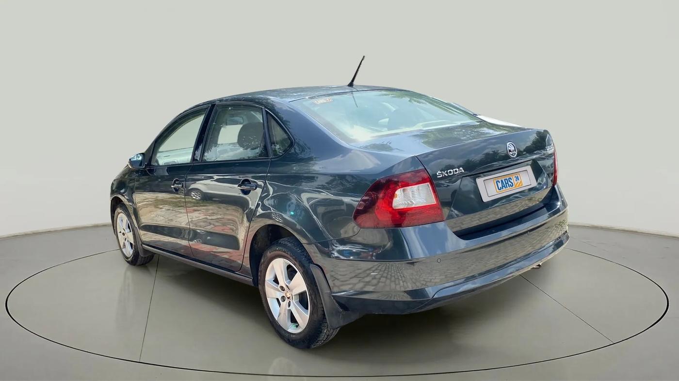 2019 Skoda Rapid AMBITION 1.6 MPI MT, Petrol, Manual, 79,013 km, Left Back Diagonal
